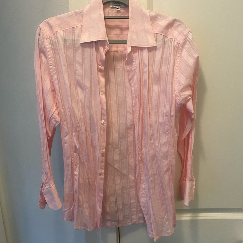 Paul & Joe Light Pink Sheer Shirt